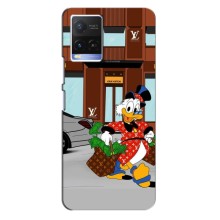 Чехли для Vivo Y21 / Y21s - Скрудж МакДак Louis Vuitton (PREMIUMPrint) – Скрудж ЛВ