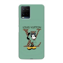 Чехлы Луи Витон для Vivo Y21 / Y21s (AlphaPrint - LOUIS VUITTON) (Микки Маус LV)