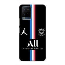 Чехлы PSG для Vivo Y21 / Y21s (AlphaPrint) (футболка ПСЖ)