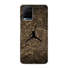 Чехлы для Vivo Y21 / Y21s - с картинкой JORDAN (AlphaPrint) (Logo Jordan)