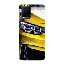 Чехлы с Машинами на Виво у21 / у21с (VPrint) (Желтая машина)