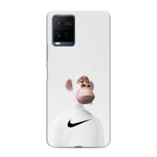 Чехлы с Обезьянами NFT для Vivo Y21 / Y21s (AlphaPrint) (обезьяна NFT Nike)