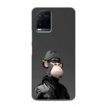 Чехлы с Обезьянами NFT для Vivo Y21 / Y21s (AlphaPrint) (стильная обезьяна NFT)