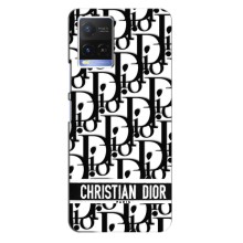 Чехол (Dior, Prada, YSL, Chanel) для Vivo Y21 / Y21s (Christian Dior)