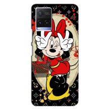 Чохол Disney Mouse Vivo Y21 / Y21s (PREMIUMPrint) – Мінні peace