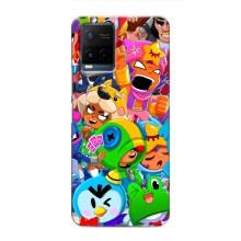 Чехол для Vivo Y21 / Y21s Бравл Старс (VPrint)