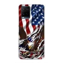 Чехол Флаг USA для Vivo Y21 / Y21s – Флаг USA