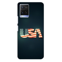 Чехол Флаг USA для Vivo Y21 / Y21s – USA