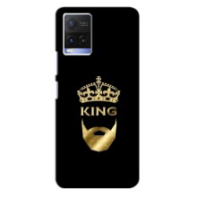Чехол (Корона на чёрном фоне) для Виво У21 – KING
