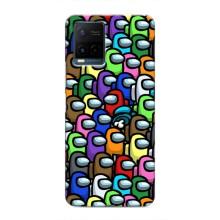 Чехол Амонг Ас для Vivo Y21 / Y21s (AlphaPrint) (Убит)