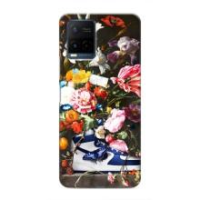 Чехол для Vivo Y21 / Y21s - с принтом Найк (AlphaPrint) (Стиль Найк)