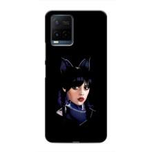 Чохли Венсдей на Vivo Y21 / Y21s Уенсдей (AlphaPrint) (серйозна Венздей)