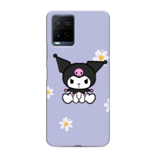Чехол с символикой Аниме для Vivo Y21 / Y21s (Куроми на фоне)