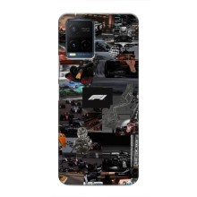 Чехол Формула1 на Vivo Y21 / Y21s – Коллаж Ф1