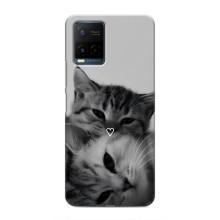 Чохол з малюнком кіт на Vivo Y21 / Y21s – Пара котів