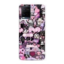 Чехол с кроликом Куроми на Vivo Y21 / Y21s – Коллаж Куроми