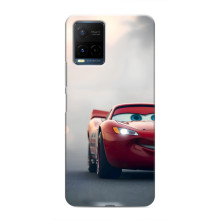 Силиконовый чехол Маквин для Vivo Y21 / Y21s – Маквин на трасе