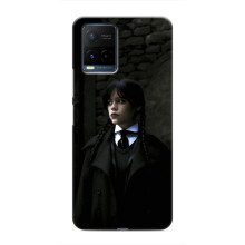 Чехол с дизайном Венздей 2 на Vivo Y21 / Y21s – Уэнсдей в костюме