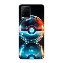 Чехол с Пикачу на Vivo Y21 / Y21s – Мяч Пикачу