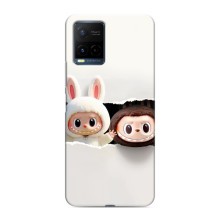 Чехол с принтом Лабубу для Vivo Y21 / Y21s – Labubu