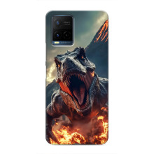 Чехол с картинкой «Хищники» для Vivo Y21 / Y21s – Динозавр