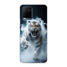 Чехол с картинкой «Хищники» для Vivo Y21 / Y21s – Тигр