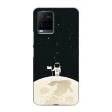 Космические Чехлы для Виво у21 / у21с (VPrint) (На луне)