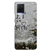 Новорічні, Святкові Чохли для Vivo Y21 / Y21s - 2024 год – Let it snow