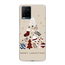 Різдвяні Чохли для Vivo Y21 / Y21s (VPrint) (Merry Christmas)