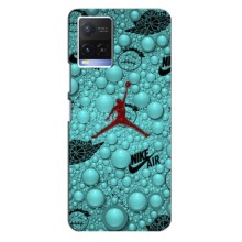 Силиконовый Чехол Nike Air Jordan на Виво Y21 – Джордан Найк