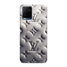 Текстурный Чехол Louis Vuitton для Виво Y21 (Бежевый ЛВ)