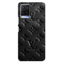 Текстурный Чехол Louis Vuitton для Виво Y21 – Черный ЛВ