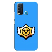 Бампер (ТПУ) с принтом Brawl Stars на Виво У30 (Значок)