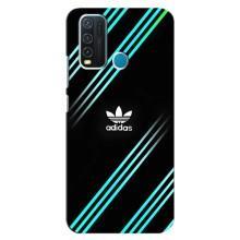 Чехлы Адидас для ViVO Y30 (AlphaPrint) (Адидас с полосами)