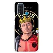 Чехол (TPU) с Футболистом на ViVO Y30 (Mbappe King)