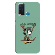 Чехлы Луи Витон для ViVO Y30 (AlphaPrint - LOUIS VUITTON) (Микки Маус LV)