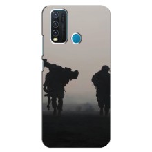 Чехлы на военную тематику для ViVO Y30 (Бой солдат)