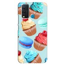 Чехлы с Фруктами для ViVO Y30 (VPrint) (Кексики)