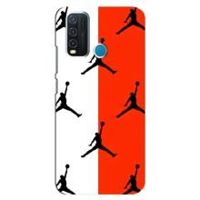 Чохли для ViVO Y30 - з картинкою JORDAN (AlphaPrint) (Лого Джордан)