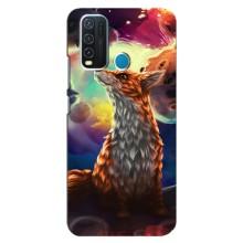 Чехлы с картинкой Лисички для ViVO Y30 (VPrint) (Лисица в космосе)
