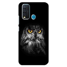 Чехлы с принтом СОВЫ для ViVO Y30 (Сова на чёрном)