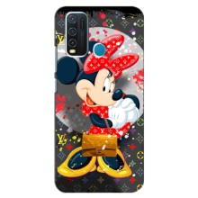 Чохол Disney Mouse ViVO Y30 (PREMIUMPrint) – Minni з бантіком