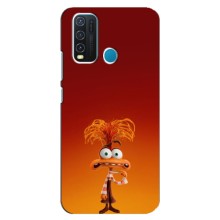 Чехол Головоломка для ViVO Y30 - (AlphaPrint) (Тревожность)