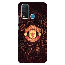 Чехол Манчестер Юнайтед для Виво у30 (AlphaPrint) (эмблема МЮ)