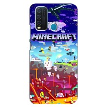 Чехол майнкрафт для ViVO Y30 (MINECRAFT)