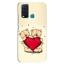 Чехол на 14 Февраля для ViVO Y30 (Игрушки мягкие)