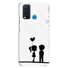 Чехол на 14 Февраля для ViVO Y30 (Love story)