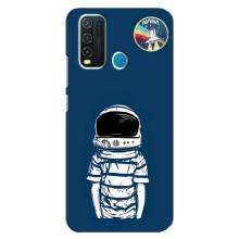 Чехол NASA для ViVO Y30 (AlphaPrint) (Мальчик в шлеме)
