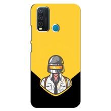Чехол PUBG для Виво у30 (AlphaPrint) (Пабг в шлеме)