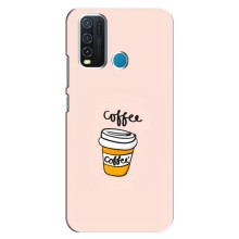 Чехол с изображением  вкусной еды для ViVO Y30 (Кружка кофе)